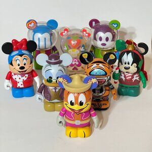 Lot of 8 Disney Vinylmation | Ludwig von Drake, Mickey, Minnie, Goofy, Tigger